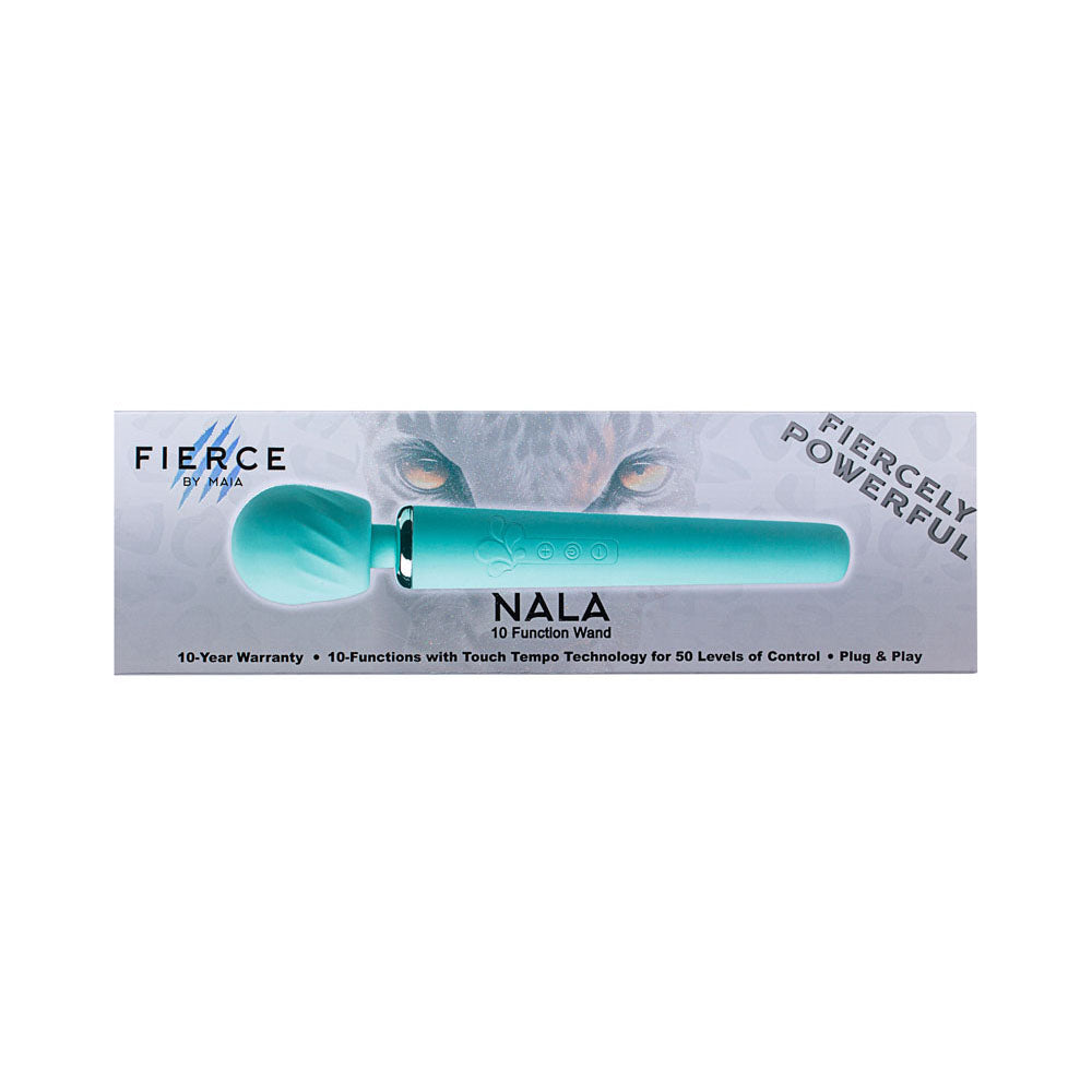Maia NALA USB Rechargeable Body Wand Massager Blue Body Wands