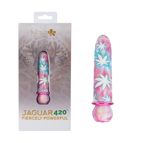 Maia JAGUAR 420 Tie Die USB Rechargeable Bullet Vibrator - Bullet Vibrators