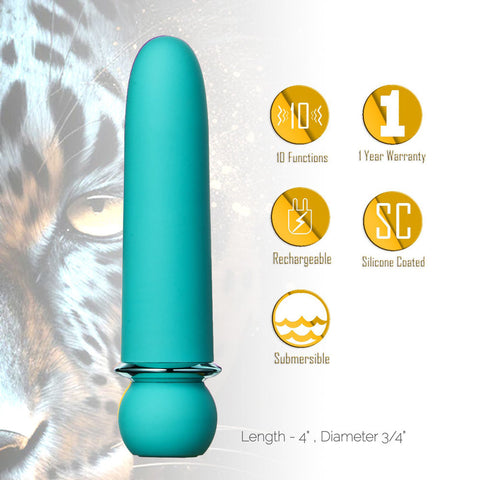 Maia JAGUAR USB Rechargeable Multi Function Bullet Vibrator - Bullet Vibrators