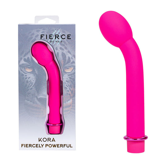 Maia KORA Rechargeable 10 Function G Spot Vibrator Pink - G-Spot Vibrators