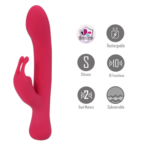 Maia ZARA USB Rechargeable Rabbit Vibrator - Rabbit Vibrators
