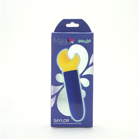 Maia SAYLOR 10 Modes USB Rechargeable Bullet Massager - Bullet Vibrators