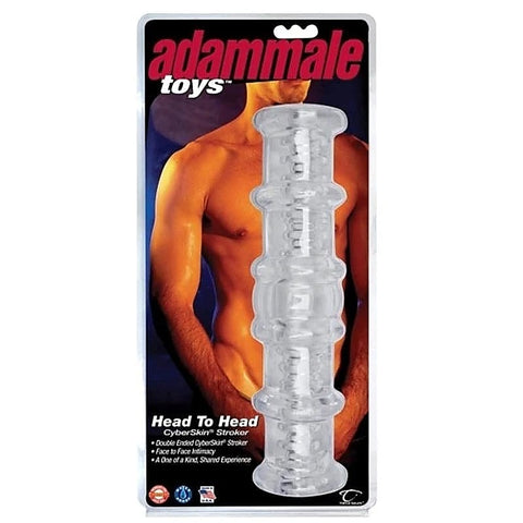 Adam Male Toy Cyberskin Stroker - Masturbators and Strokers