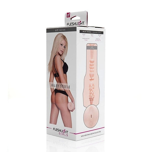 Fleshlight Girls Riley Steele Adult Star Male Masturbator - Realistic Butts And Vaginas