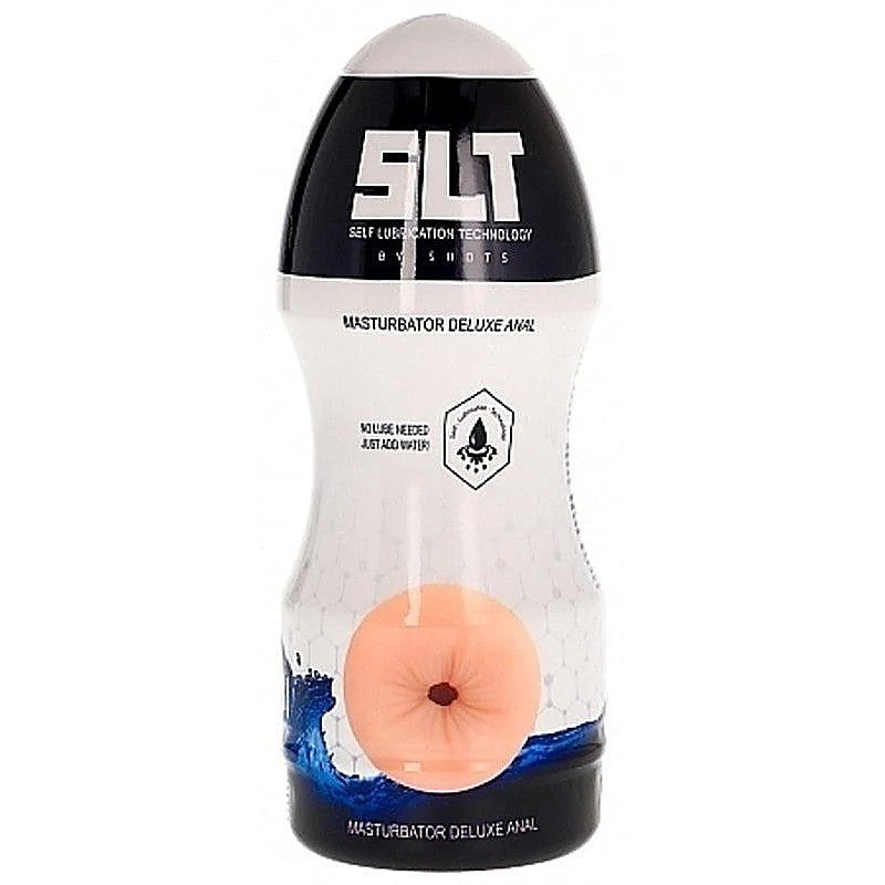 Self Lubrication Masturbator Deluxe Flesh Anal by Shots Toys - Masturbators and Strokers