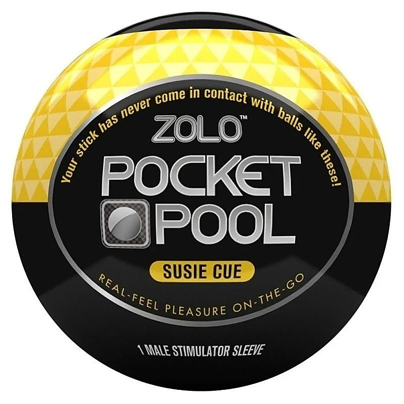 Zolo Pocket Pool Single Susie Cue by Xgen Products - Masturbators and Strokers