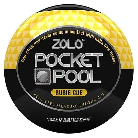 Zolo Pocket Pool Single Susie Cue by Xgen Products - Masturbators and Strokers