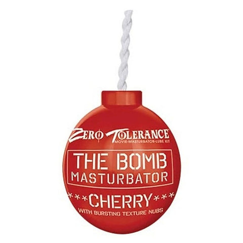 The Bomb Mens Masturbator Cherry by Evolved - Masturbators and Strokers