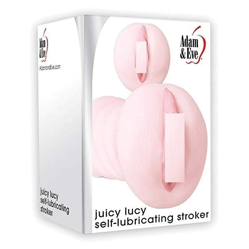 Adam & Eve Sextoys - Juicy Lucy Male Stroker for Unparalleled Pleasure - Realistic Butts And Vaginas