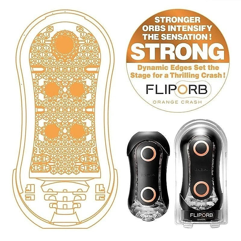 Professional-Grade Flip Orb Strong by Tenga - Masturbators and Strokers