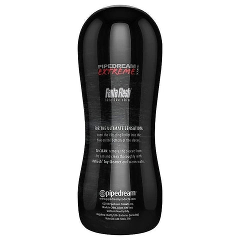 PDX Elite Realistic Male Vibrating Anal Stroker - Masturbators and Strokers