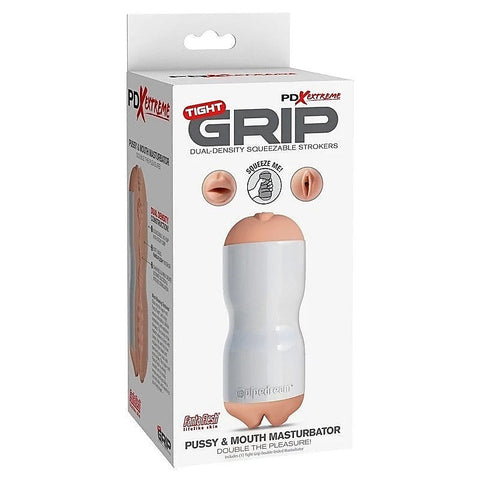 Extreme Tight Grip Pussy and Mouth Masturbator - Masturbators and Strokers