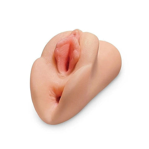 PDX Plus Perfect Pussy Realistic Feel Double Stroker - Realistic Butts And Vaginas