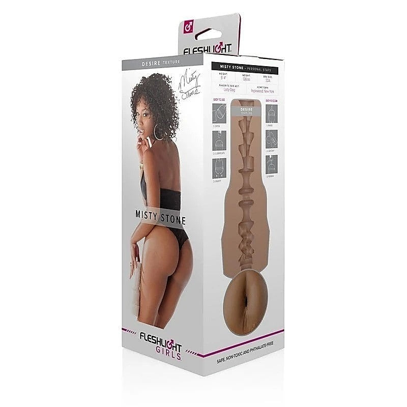 Girls Misty Stone Masturbator by Fleshlight - Realistic Butts And Vaginas