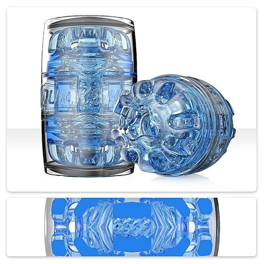Fleshlight Quickshot Turbo Male Pleasure Stroker Blue Ice - Masturbators and Strokers
