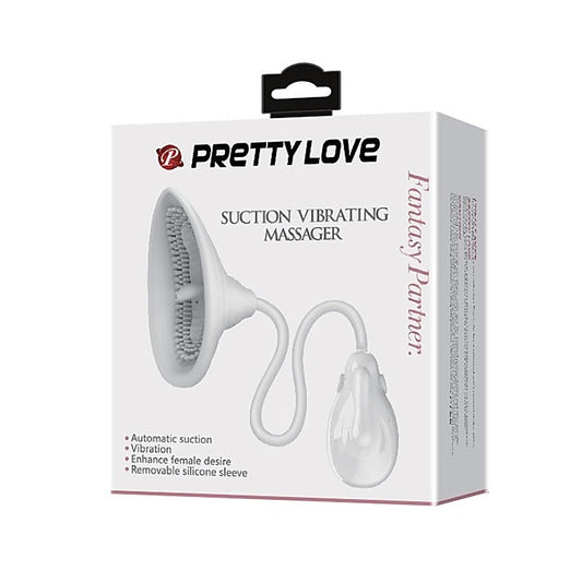 Baile Pretty Love Pussy Suction Cup Massager - Unforgettable Sensations - Pussy And Clit Toys