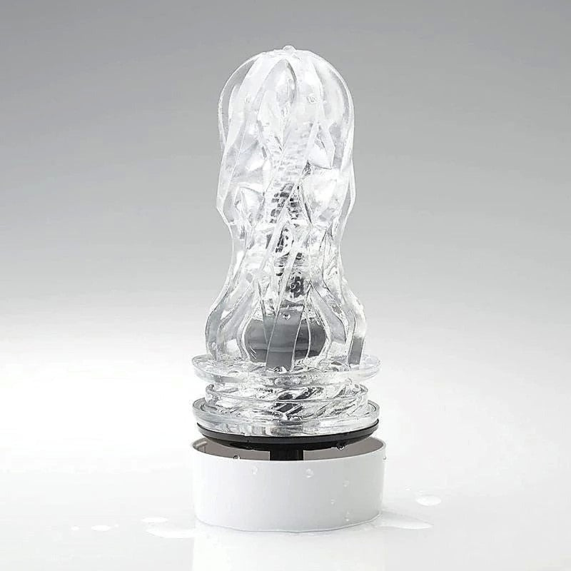 Professional-Grade Aero Silver Ring by Tenga - Masturbators and Strokers