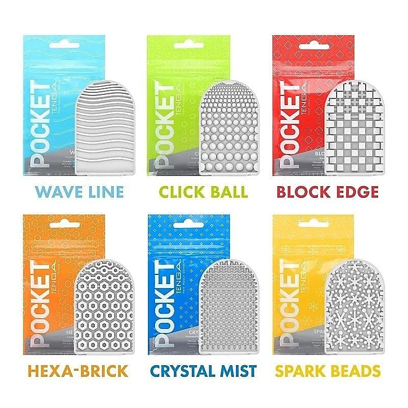 Professional-Grade Pocket Stroker by Tenga - Masturbators and Strokers