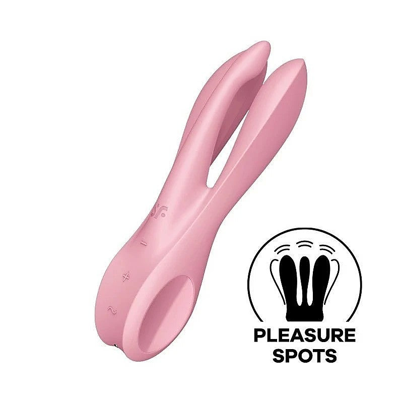Threesome 1 Layon Multi Functions Clitoral Vibrator - Masturbators and Strokers