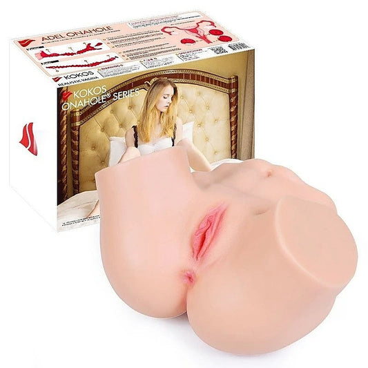 Kokos Adel Onahole 1 Pussy and Ass Masturbator - Realistic Butts And Vaginas