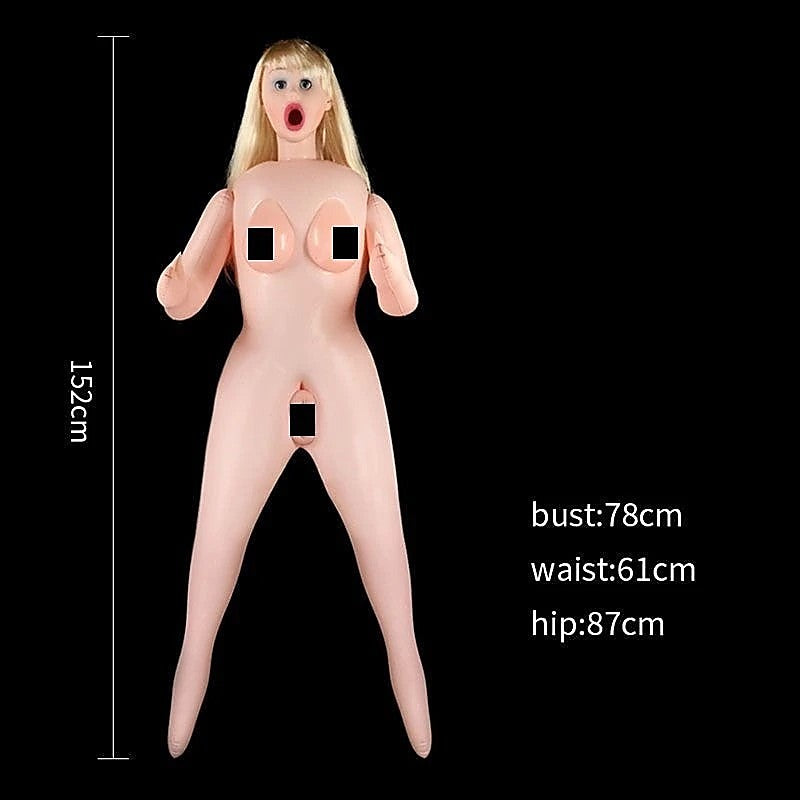 Victoria Horny Blonde Boobie Doll by Lovetoy - Love Dolls