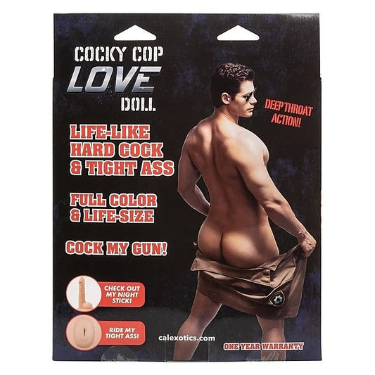 California Exotics Cocky Cop Adult Love Doll - Love Dolls