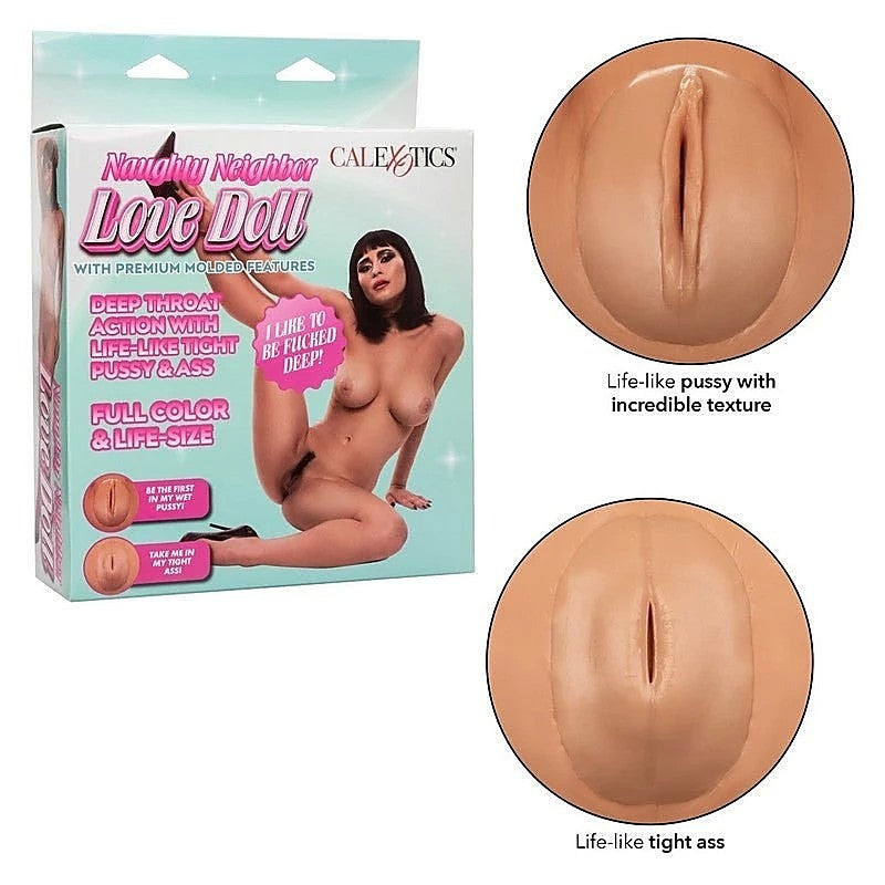 Naughty Neighbor Inflatable Love Doll by California Exotics - Love Dolls