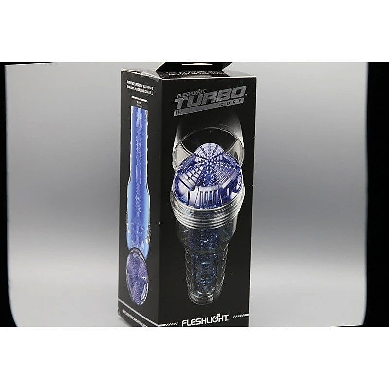 Turbo Core Male Masturbator Blue Ice by Fleshlight - Masturbators and Strokers