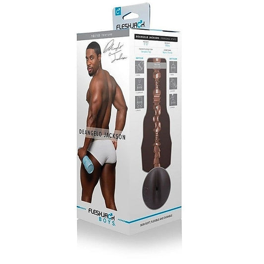 Fleshjack Boys DeAngelo Jackson Mens Masturbator 10/10 - Masturbators and Strokers