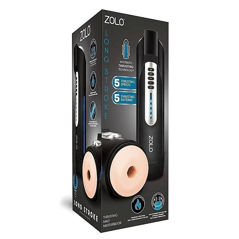 Premium Zolo Long Stroke by Xgen Products - Masturbators and Strokers