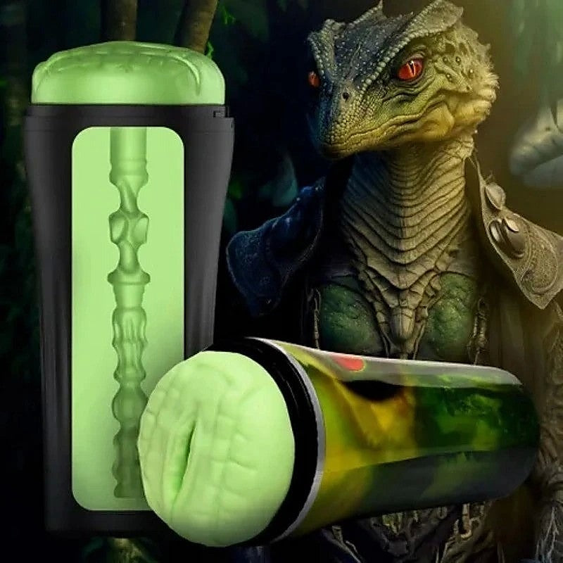 Creature Cocks Raptor Reptile Pleasure Stroker by XR Brands - Masturbators and Strokers