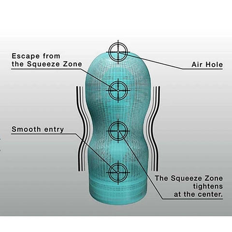 Professional-Grade Deep Throat Cool by Tenga - Masturbators and Strokers