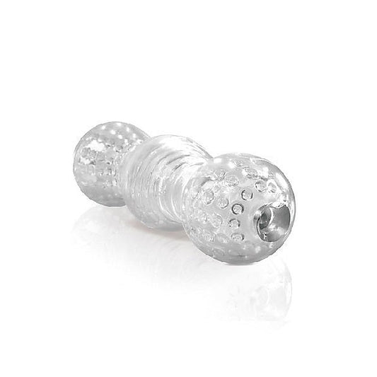 Pipedream Extreme Crystal Clear Realistic Male Stimulator - Masturbators and Strokers