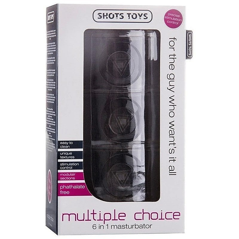 Multiple Choice Masturbator by Shots Toys - Masturbators and Strokers