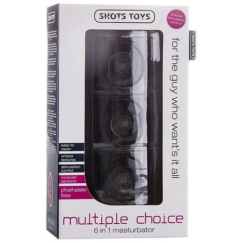Multiple Choice Masturbator by Shots Toys - Masturbators and Strokers