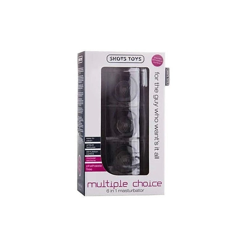 Multiple Choice Masturbator by Shots Toys - Masturbators and Strokers
