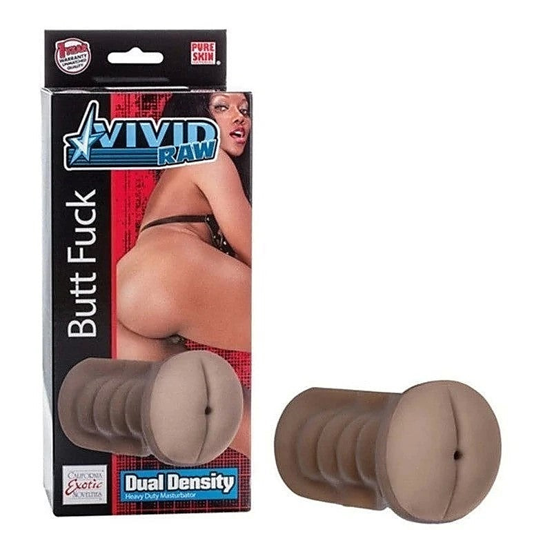 Vivid Raw Dual-Density Textured Stroker - Realistic Butts And Vaginas