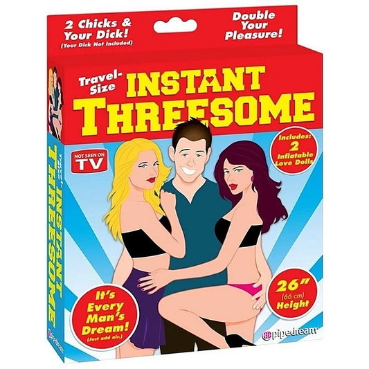 Pipedream Travel Size Instant Threesome Sex Doll