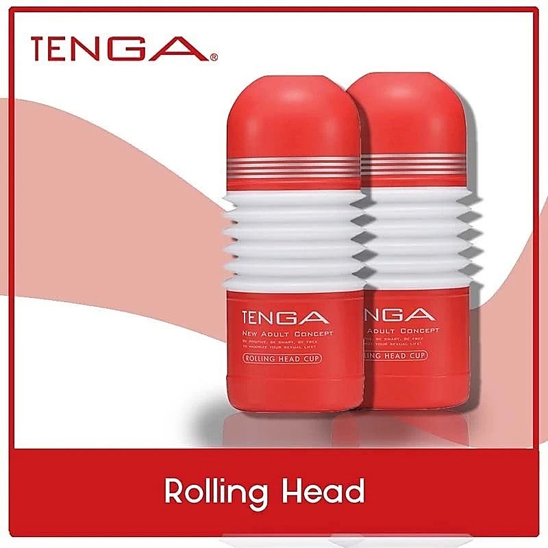 Professional-Grade Rolling Head Cup by Tenga - Masturbators and Strokers