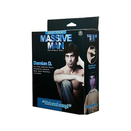 Massive Man Inflatable Doll Damian D - Love Dolls
