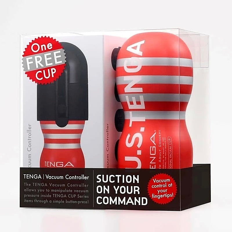Premium Vacuum Controller Starter Pack by Tenga - Masturbators and Strokers