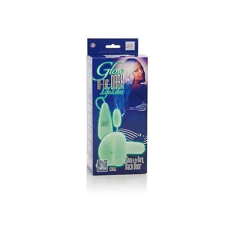 Glow-in-the-Dark Life Like Back Door Stroker by CalExotics - Masturbators and Strokers