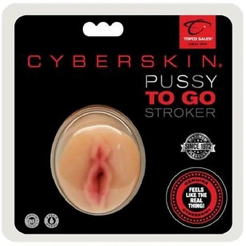 Cyberskin Pussy To Go Stroker by Topco - Masturbators and Strokers