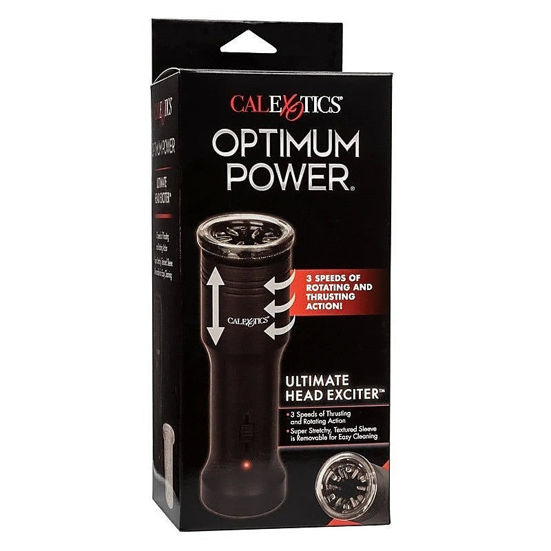 Optimum Power Ultimate Head Exciter Stroker - Masturbators and Strokers