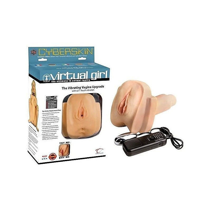 Cyberskin Virtual Girl Vibrating Vagina by Topco - Realistic Butts And Vaginas