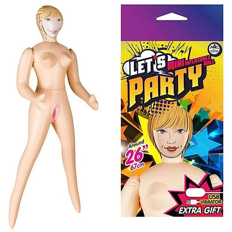 Let's Party Mini Vibrating Doll Jenny by NANMA Corporation - Love Dolls