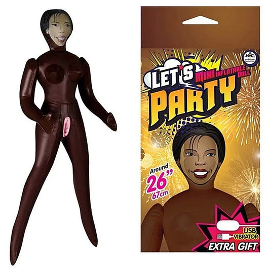 Lifelike Vibrating Pleasure - 'Let's Party Mini Doll Abby' - Love Dolls