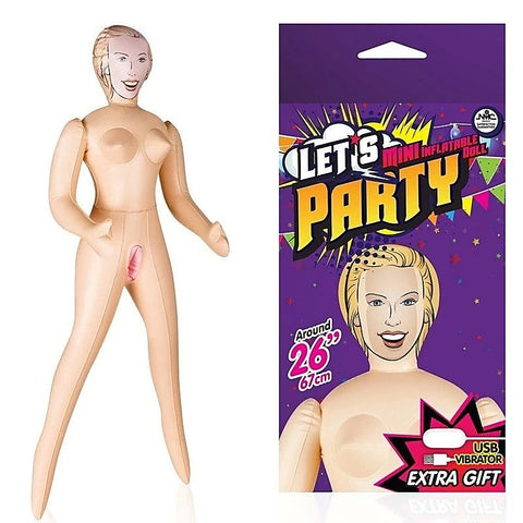 Let's Party Mini Vibrating Doll Taylar by NANMA - Love Dolls