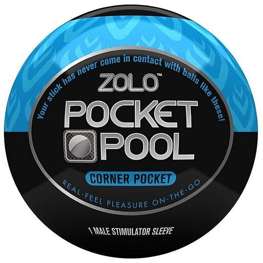 Zolo Pocket Pool Single Corner Pocket by Xgen Products - Masturbators and Strokers
