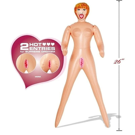 Romping Rosy Mini Inflatable Doll - Love Dolls